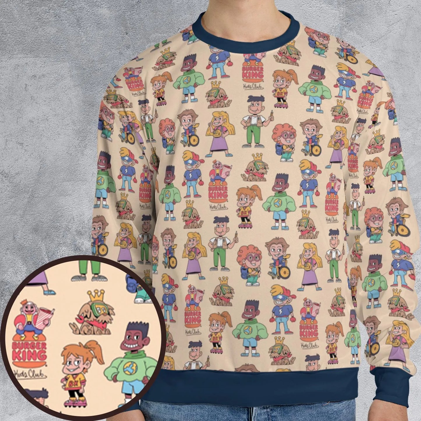 All-over Print Sweatshirt - 38KKFA1W