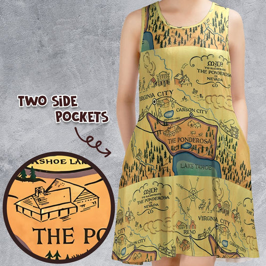 Map of The Ponderosa -  - 1