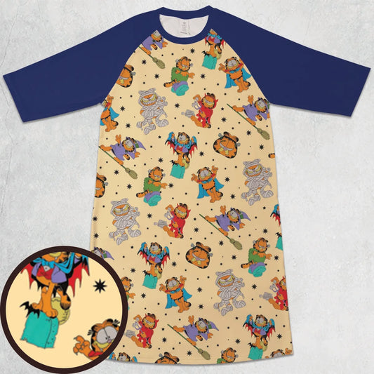 3/4 Sleeve Raglan Dress - WKJUG8SR