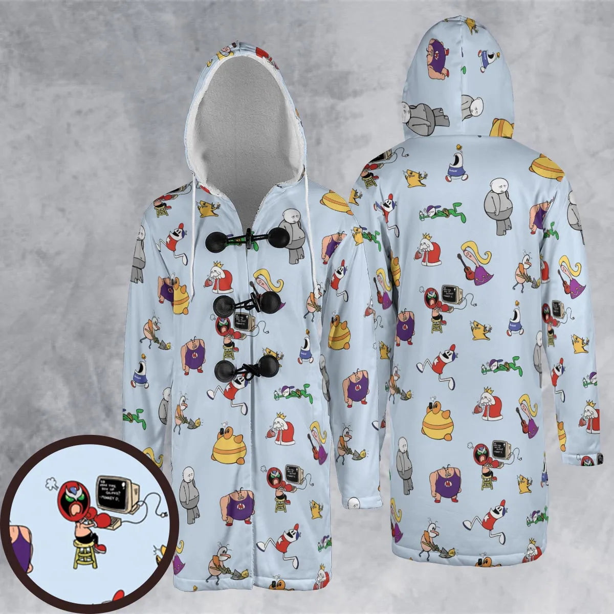 Hooded Cloak Coat - YMSA4PWY