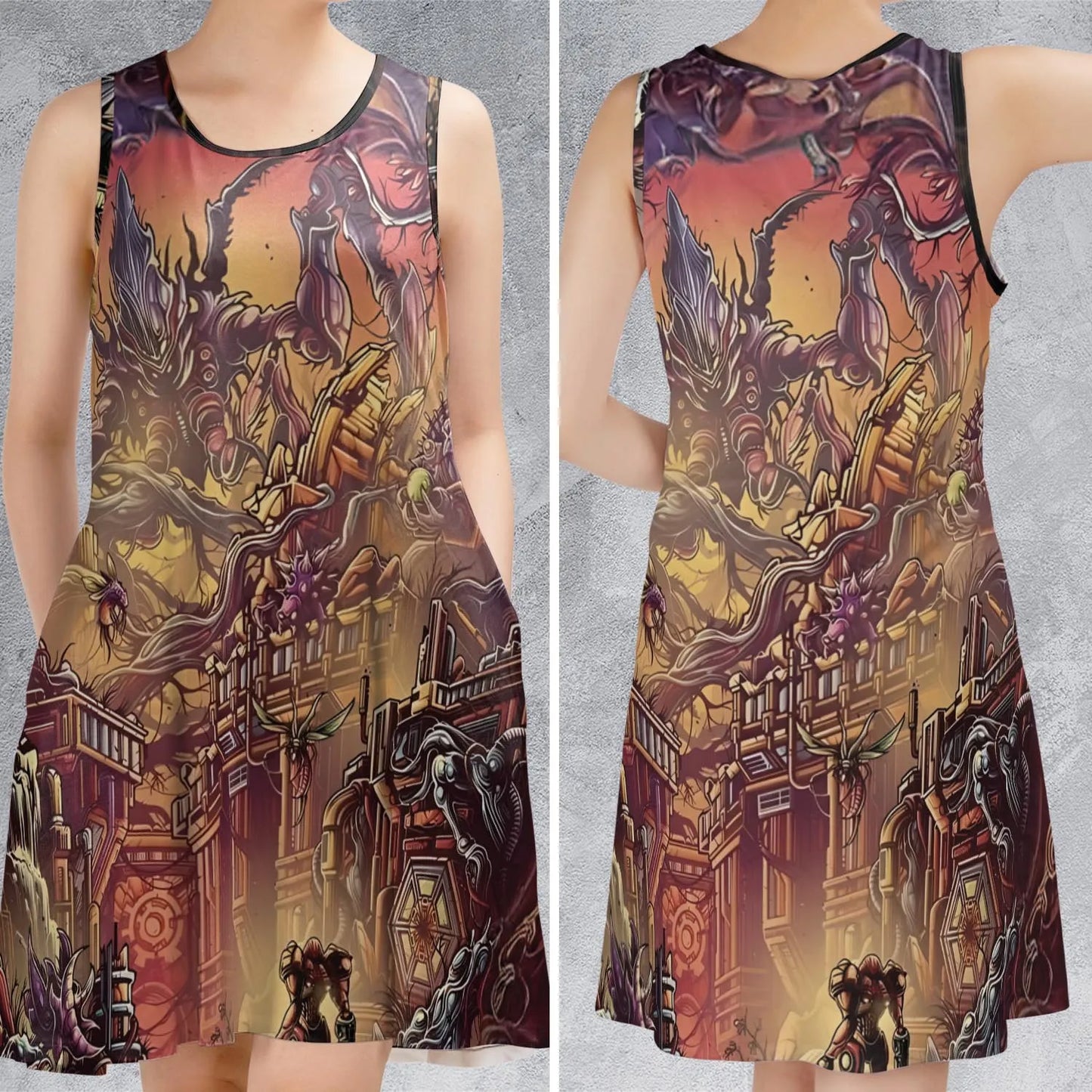 Sleeveless Dress - XTX8YSL5