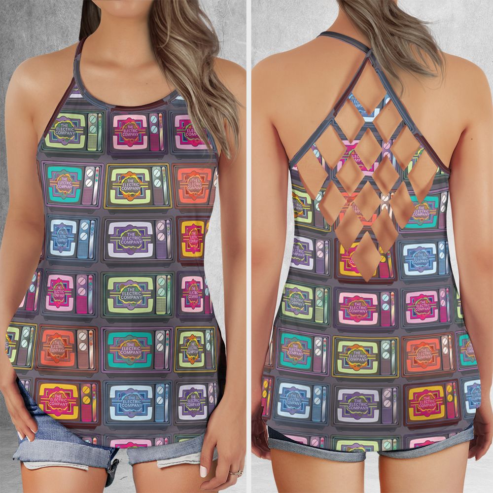 Criss Cross Tank Top - QLZE7WAZ -  - 1