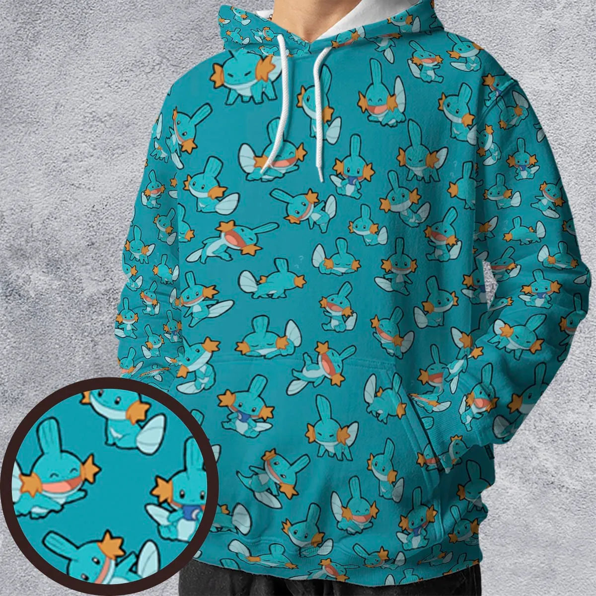 All-over Print Hoodie - XDK76H9L