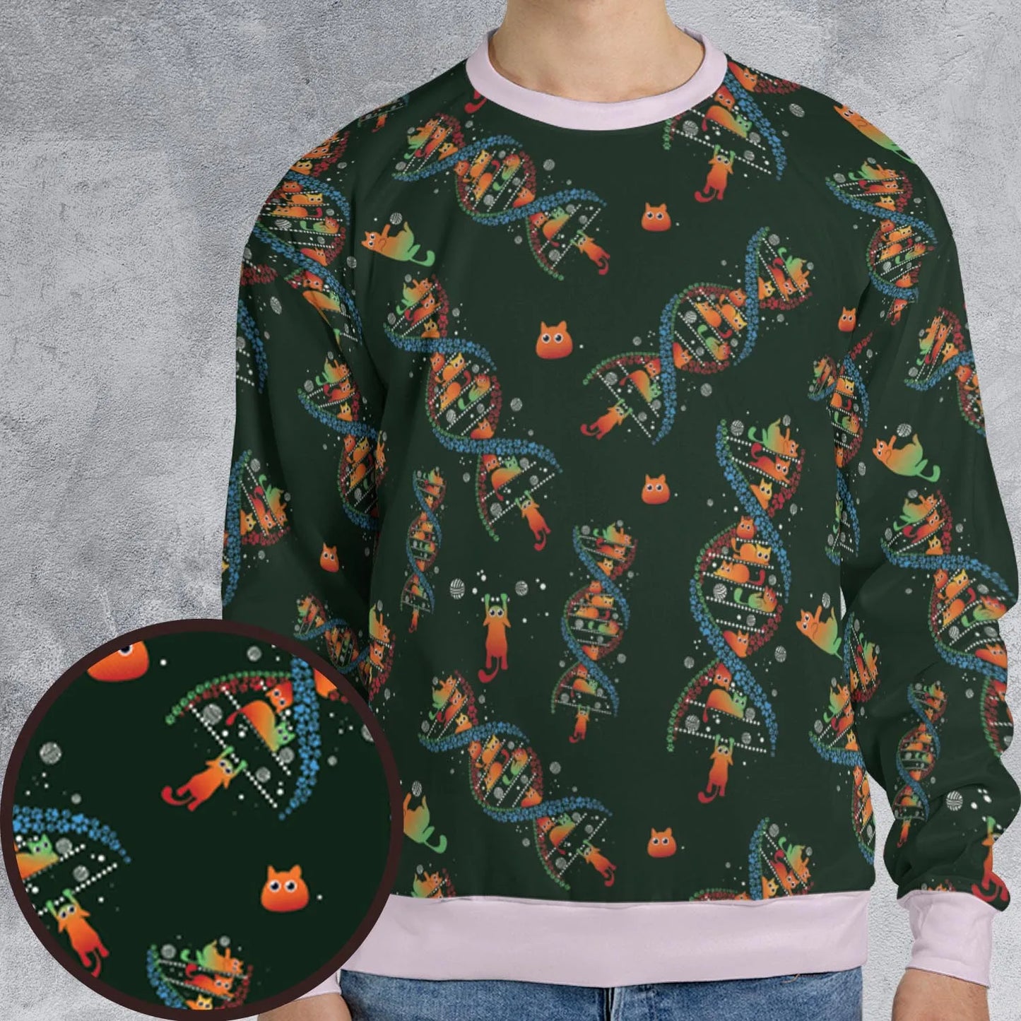 All-over Print Sweatshirt - HV2SSVJ9