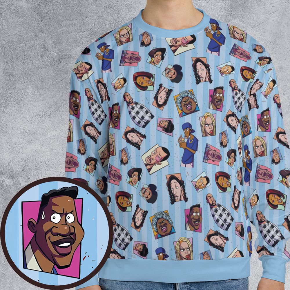 All-over Print Sweatshirt - QUGRX4VG -  - 1