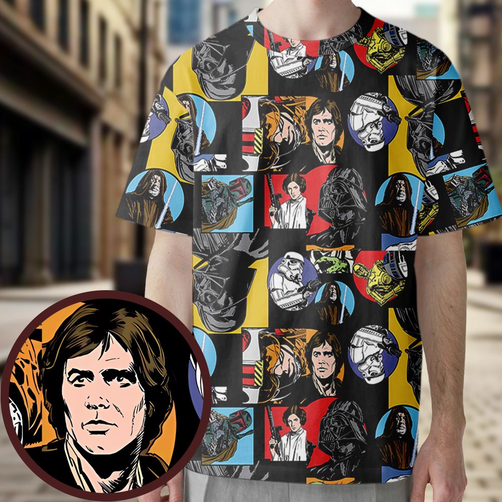 All-Over Print Unisex T-Shirt - AW8R8VHB -  - 1