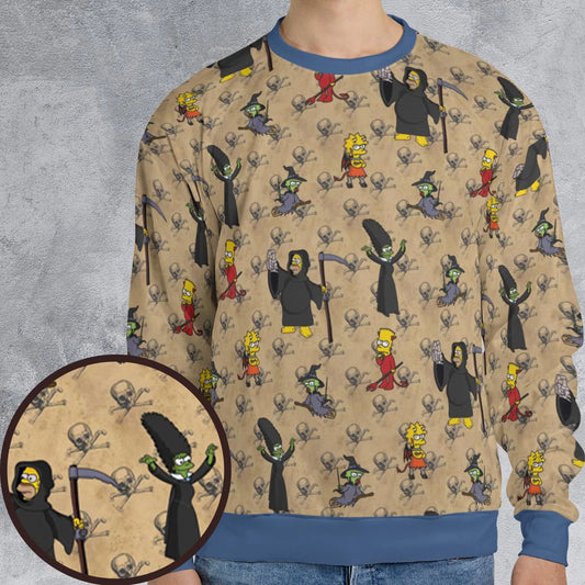 All-over Print Sweatshirt - BZL9U1FR