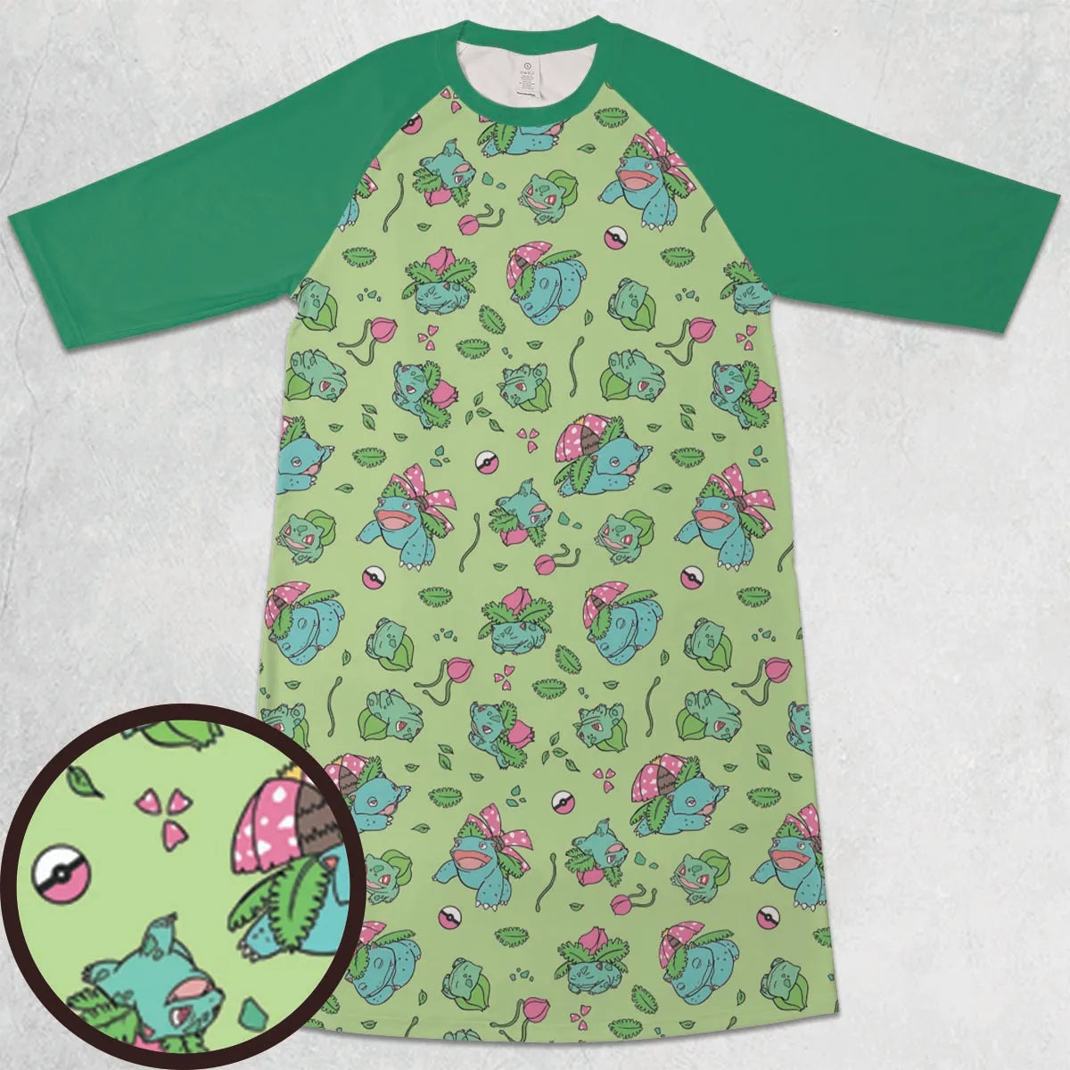 3/4 Sleeve Raglan Dress - 9T9F9J6S