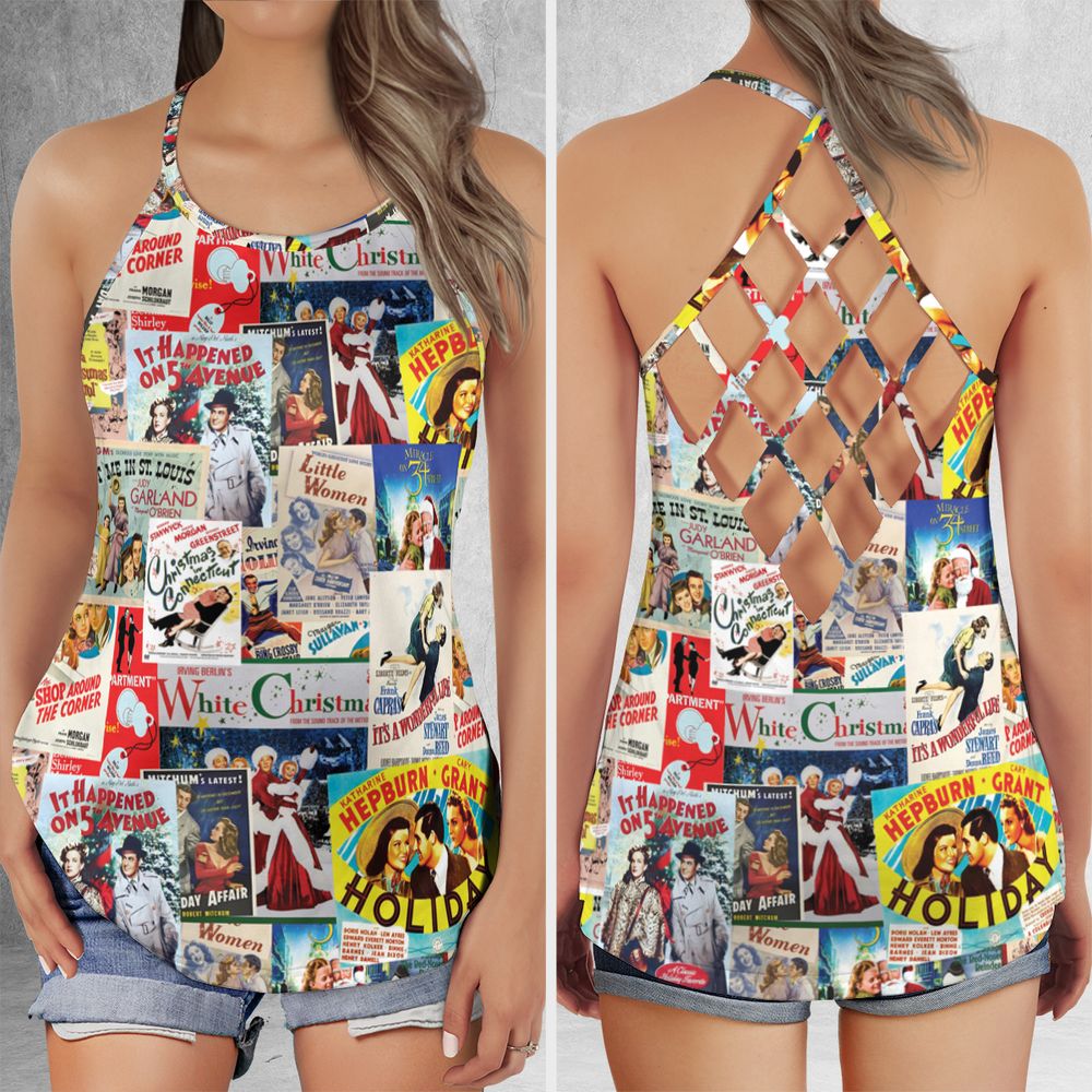 Criss Cross Tank Top - UT26778U -  - 1