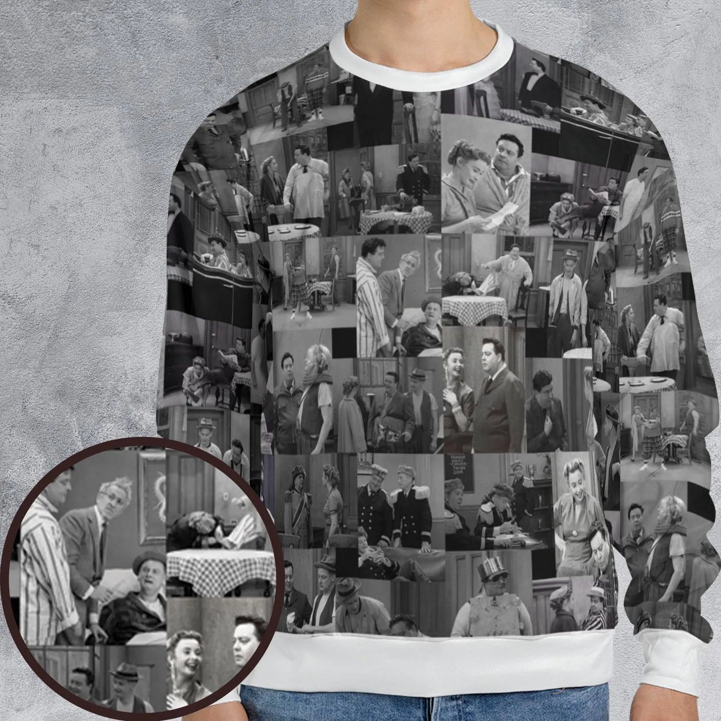 All-over Print Sweatshirt - VFR2QEAC