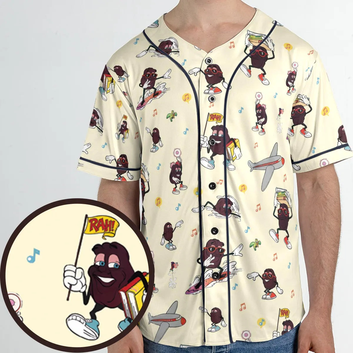 Unisex Baseball Jersey - KARYMAJA