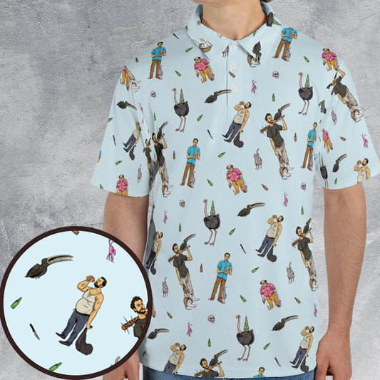 AOP Men/Women Polo Shirt - UT8NWGSE