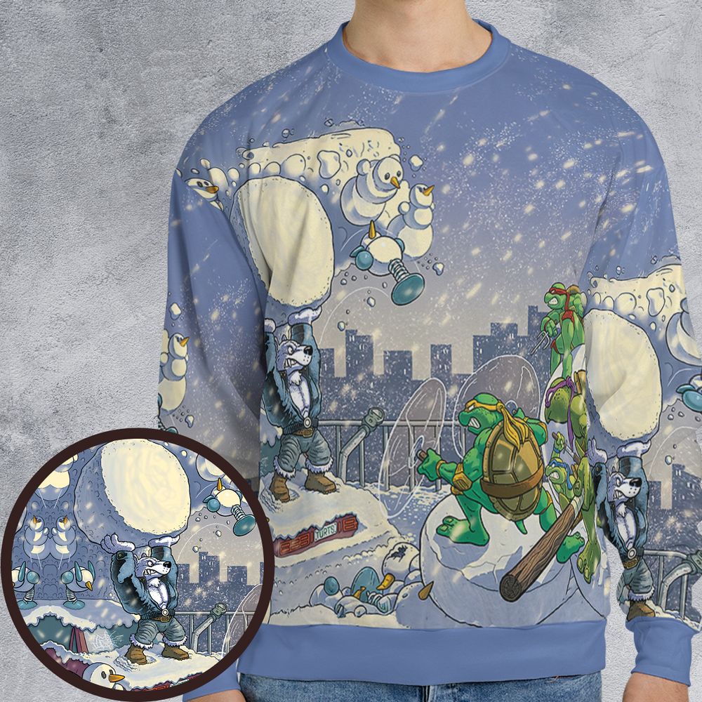 All-over Print Sweatshirt - EAFDXRUK -  - 1