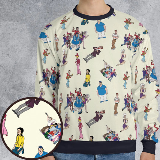 All-over Print Sweatshirt - FJGV6MSS