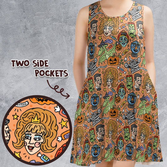 Sleeveless Dress - E6778KZA -  - 1