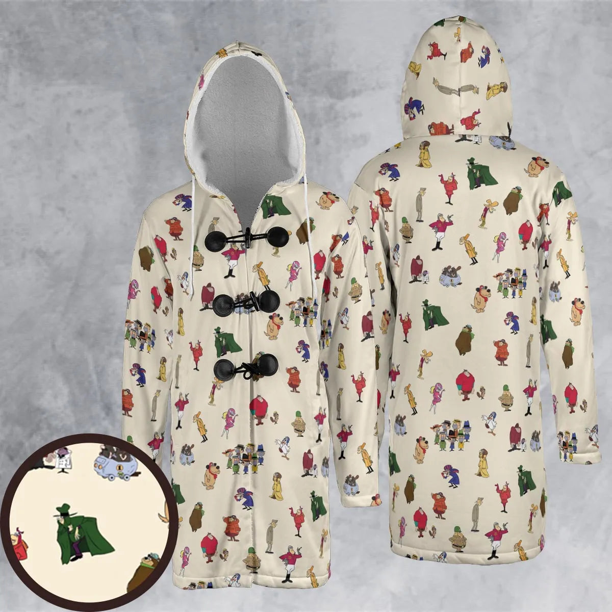 Hooded Cloak Coat - YNVVQQGS