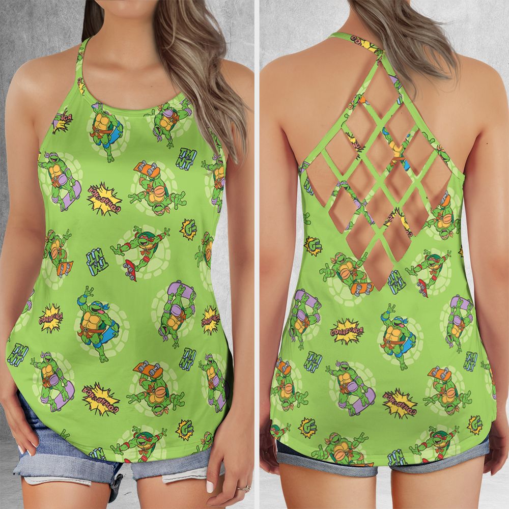 Criss Cross Tank Top - GNKKUND4 -  - 1