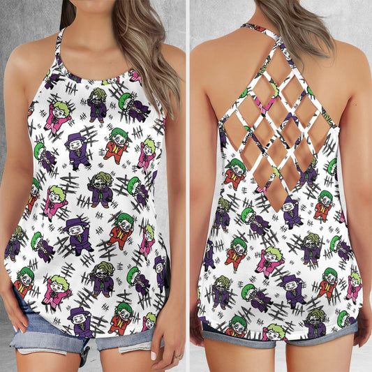 Criss Cross Tank Top - DMZV1QN1 -  - 1