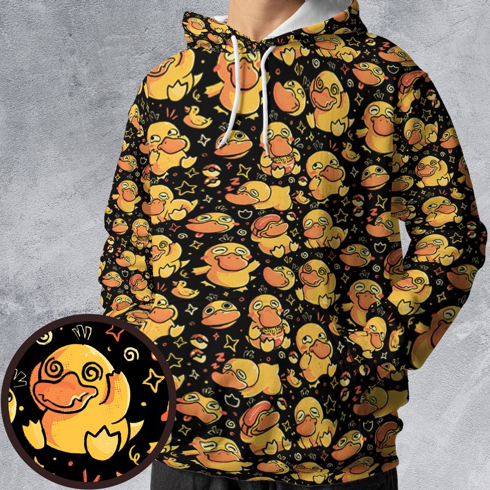 All-over Print Hoodie - 4TKJZ5P9 -  - 1