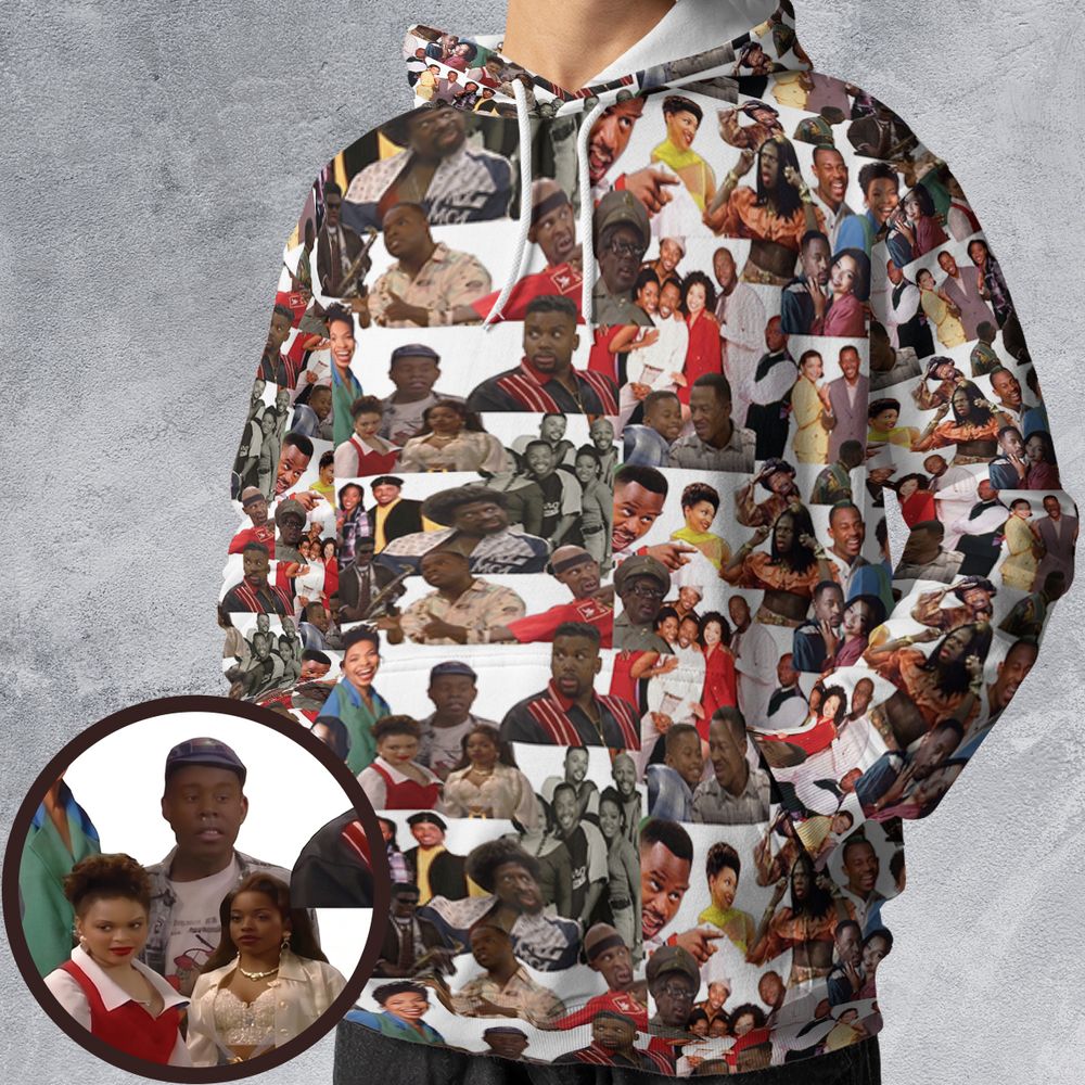 All-over Print Hoodie - 4JFKF5DH -  - 1