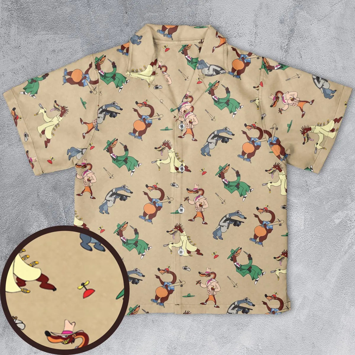 Youth Hawaiian Shirt - DNJBF78E