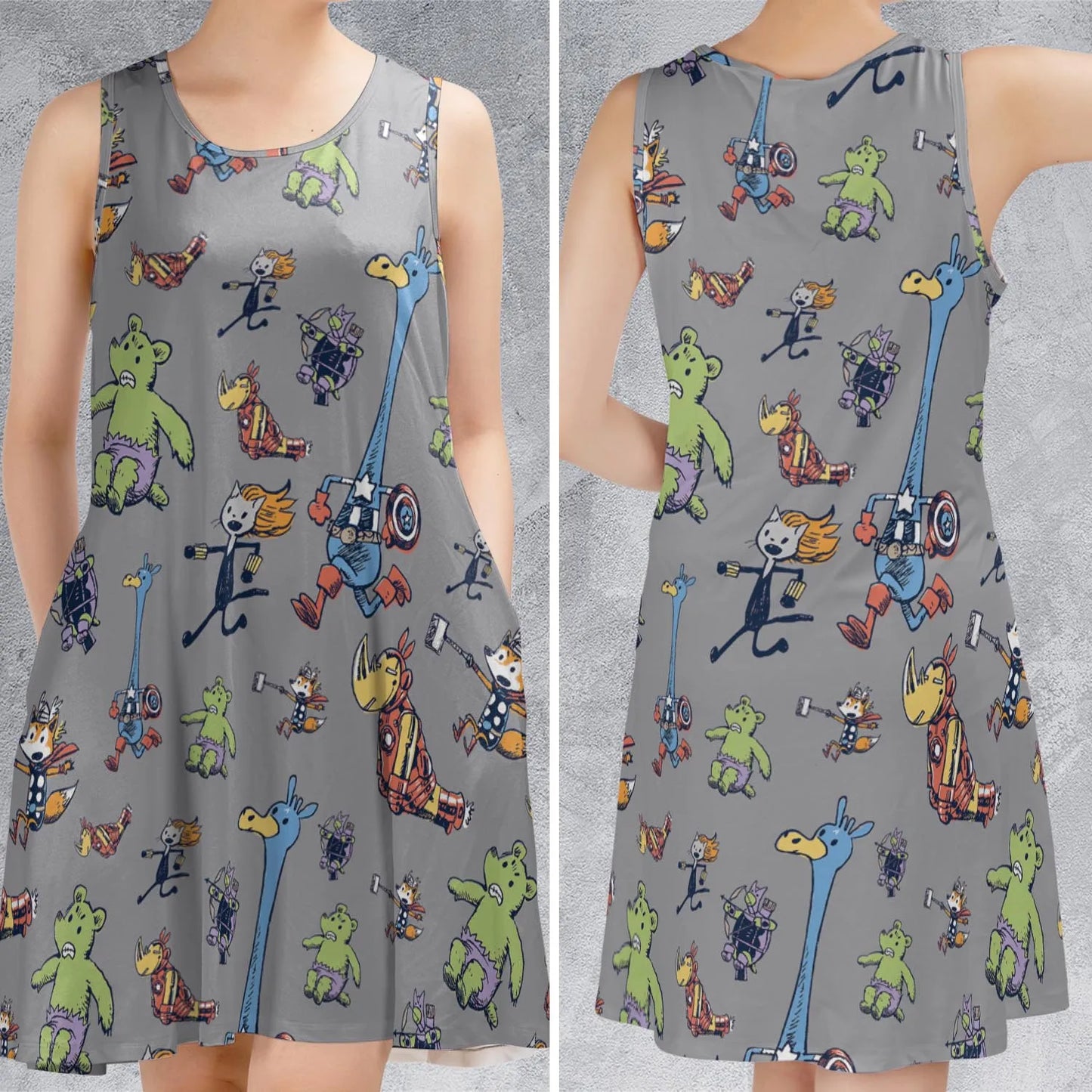 Sleeveless Dress - EA86ALU2