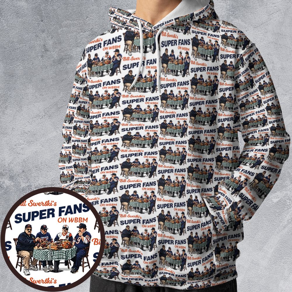 All-over Print Hoodie - SQ1YQUGM -  - 1