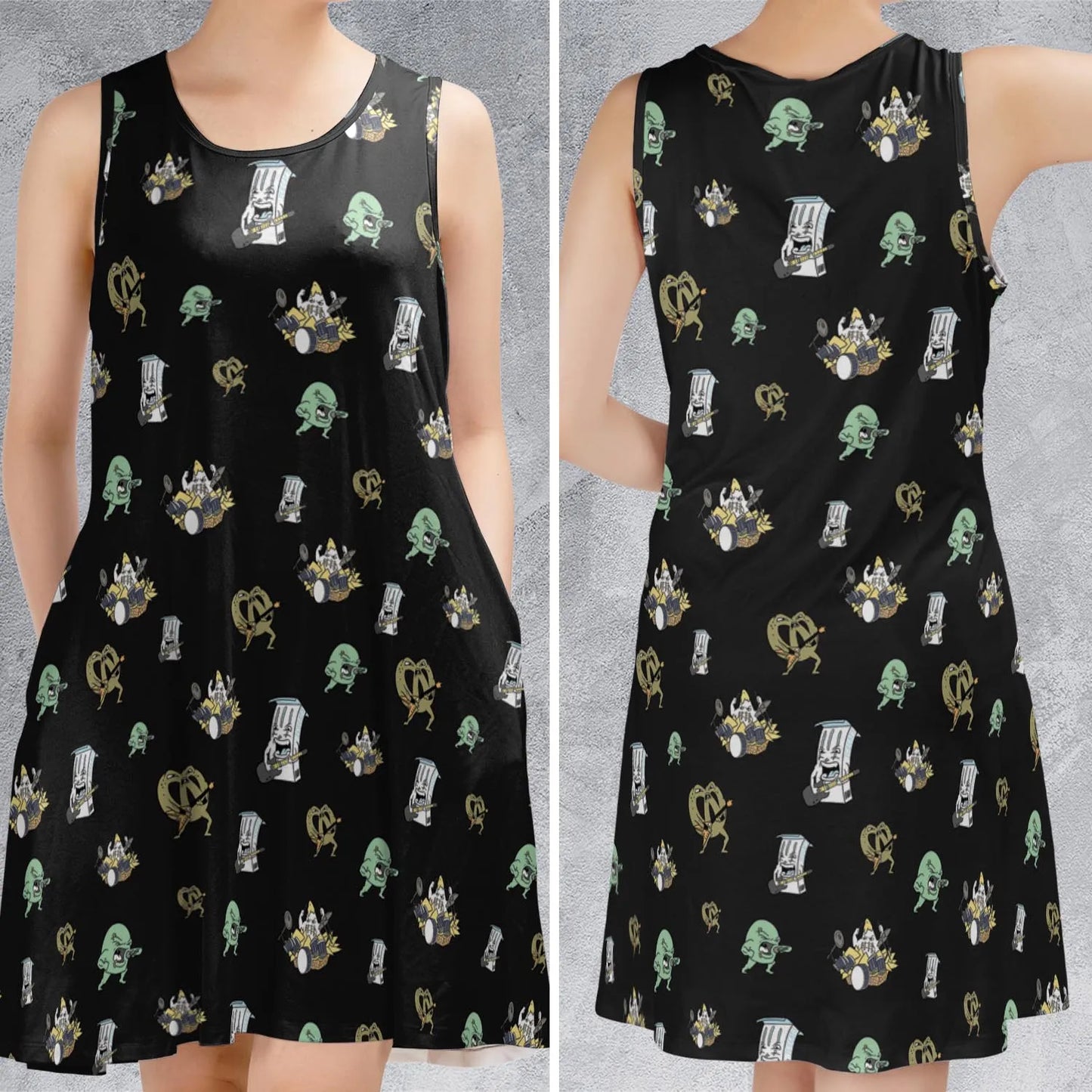 Sleeveless Dress - K8KTBZ7E