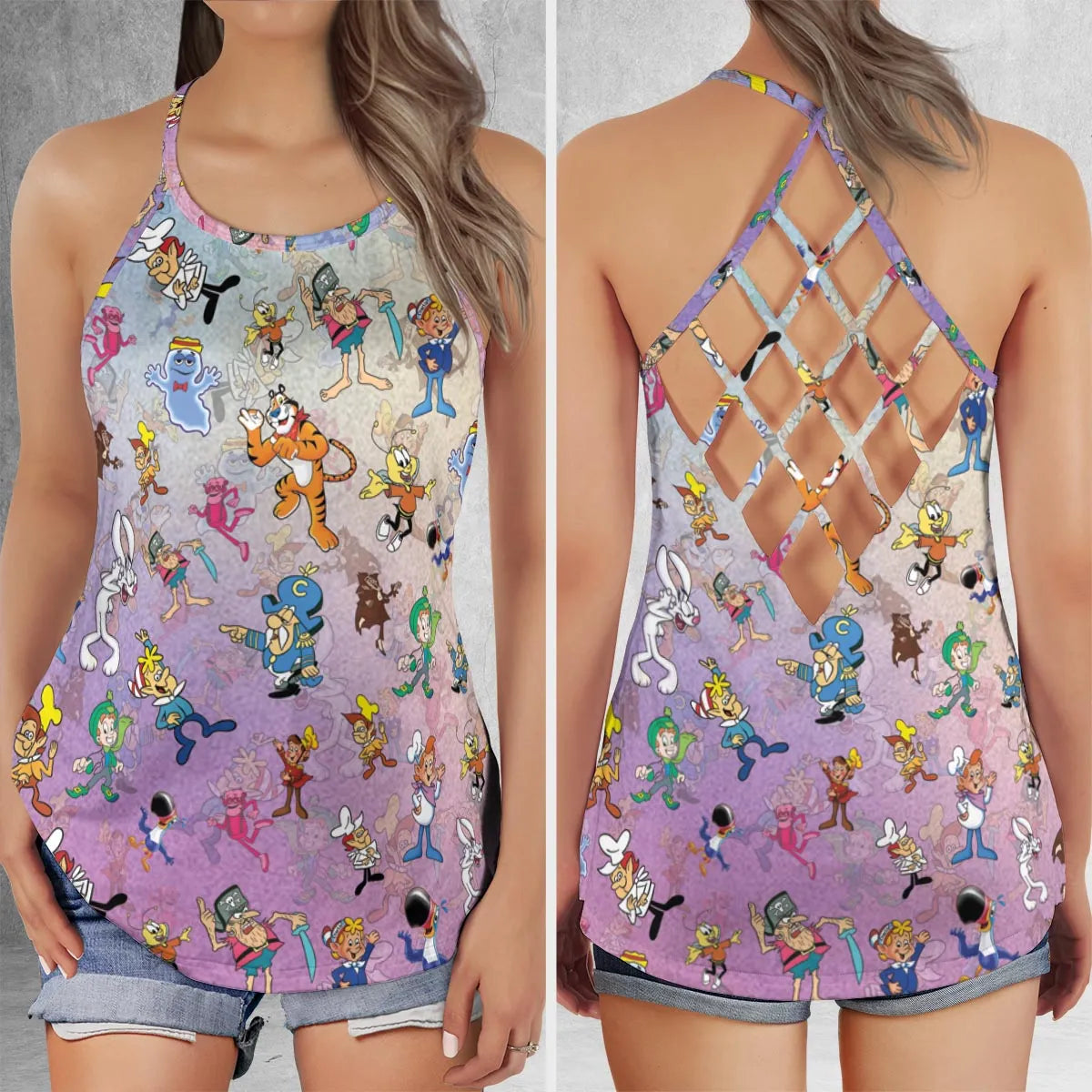Criss Cross Tank Top - 29JWHA6B