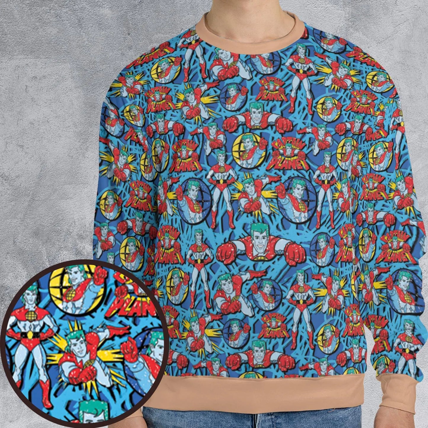 All-over Print Sweatshirt - 4Z653A56