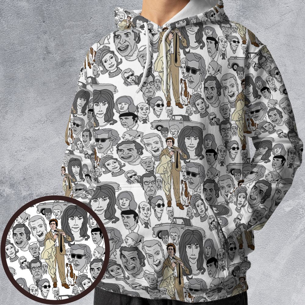All-over Print Hoodie - EXM6NXZ4 -  - 1