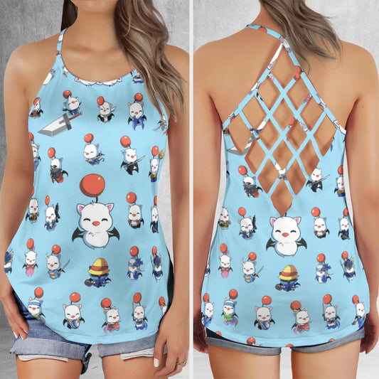 Criss Cross Tank Top - CGJZVE4A