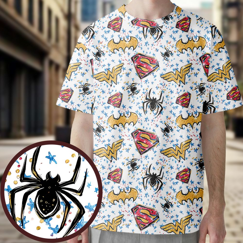 All-Over Print Unisex T-Shirt - GV8V1BRW -  - 1