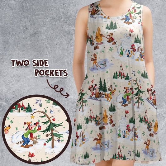 Sleeveless Dress - JFNPMXK6 -  - 1