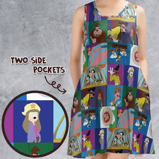Sleeveless Dress - 8LA8Q7TG -  - 1