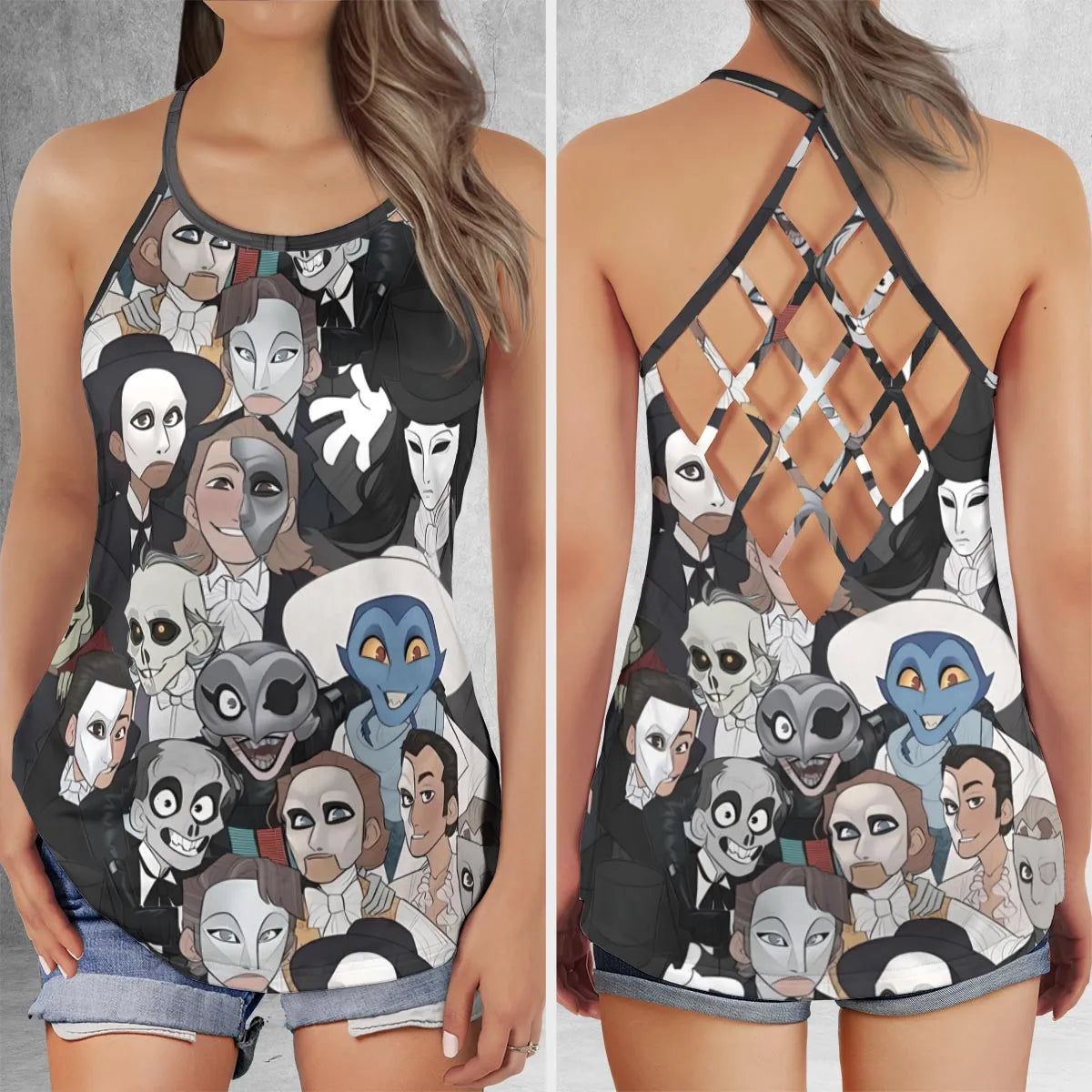 Criss Cross Tank Top - N9D938NG