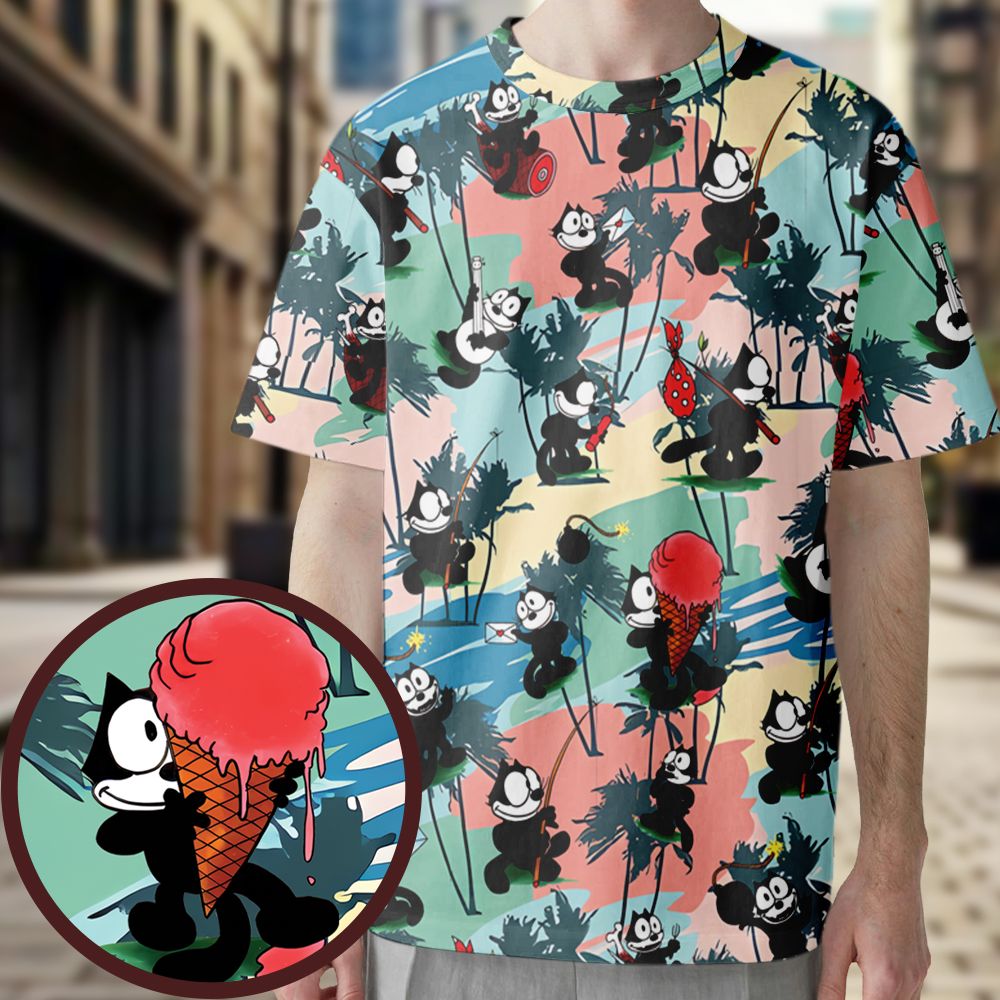 Wandering Cartoon Cat -  - 1
