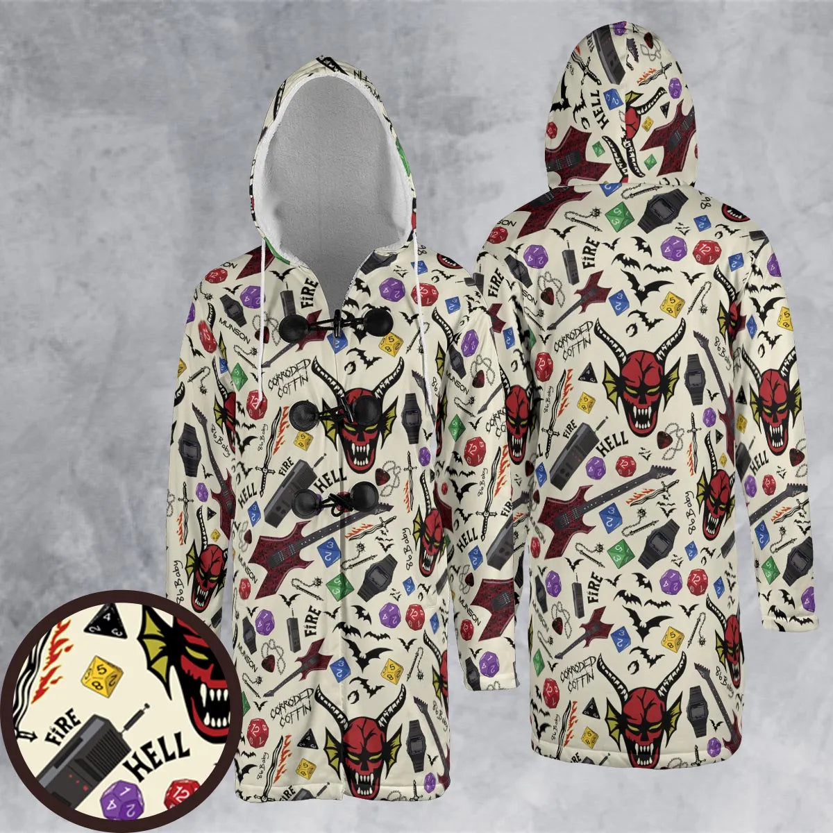 Hooded Cloak Coat - A61KARMQ