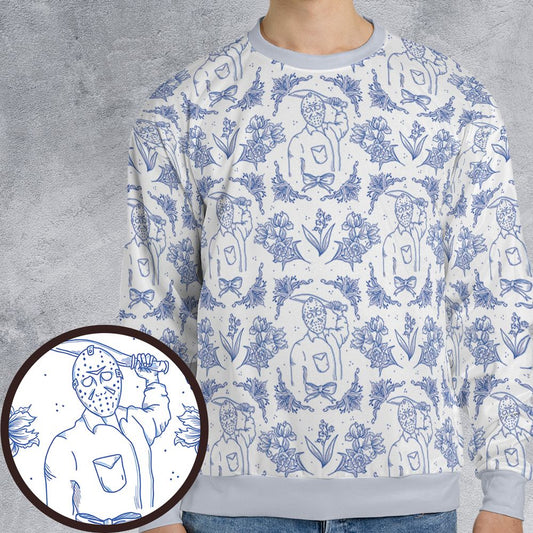 All-over Print Sweatshirt - BJFF12UV -  - 1