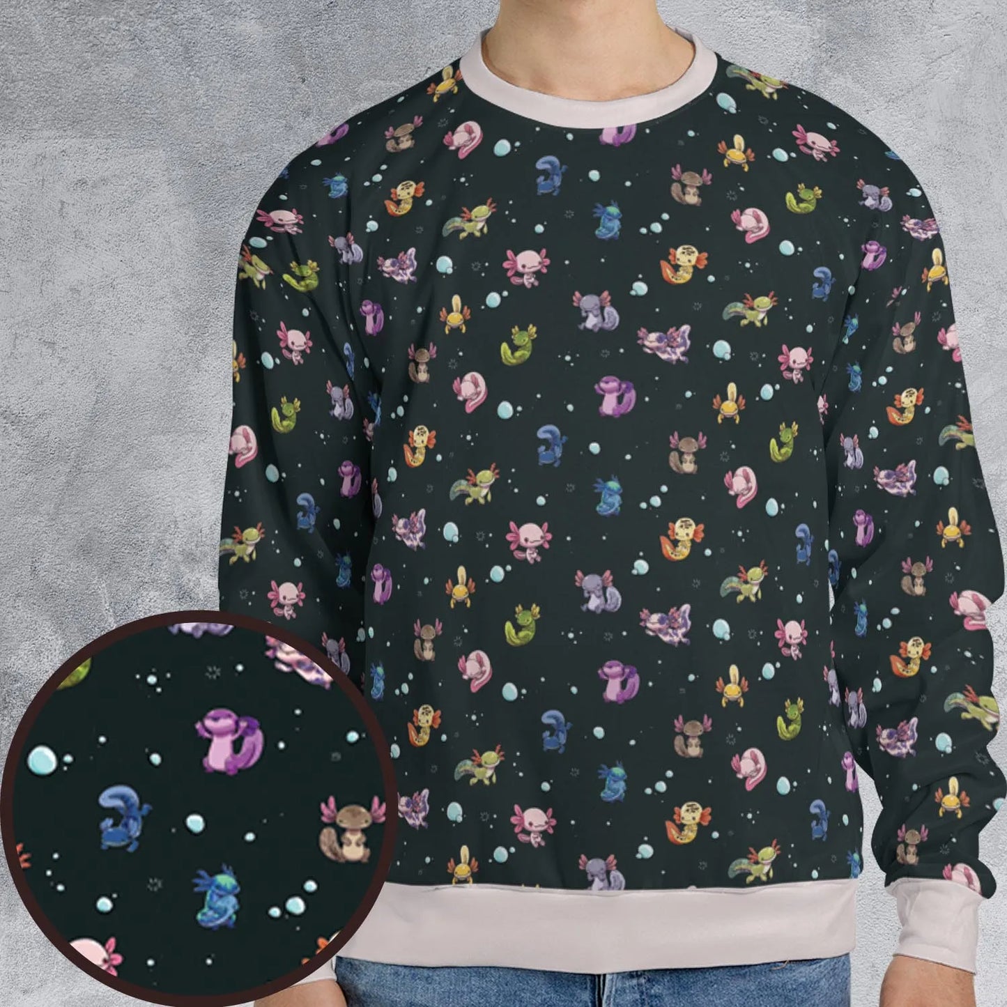 All-over Print Sweatshirt - 2Y9CA9J4