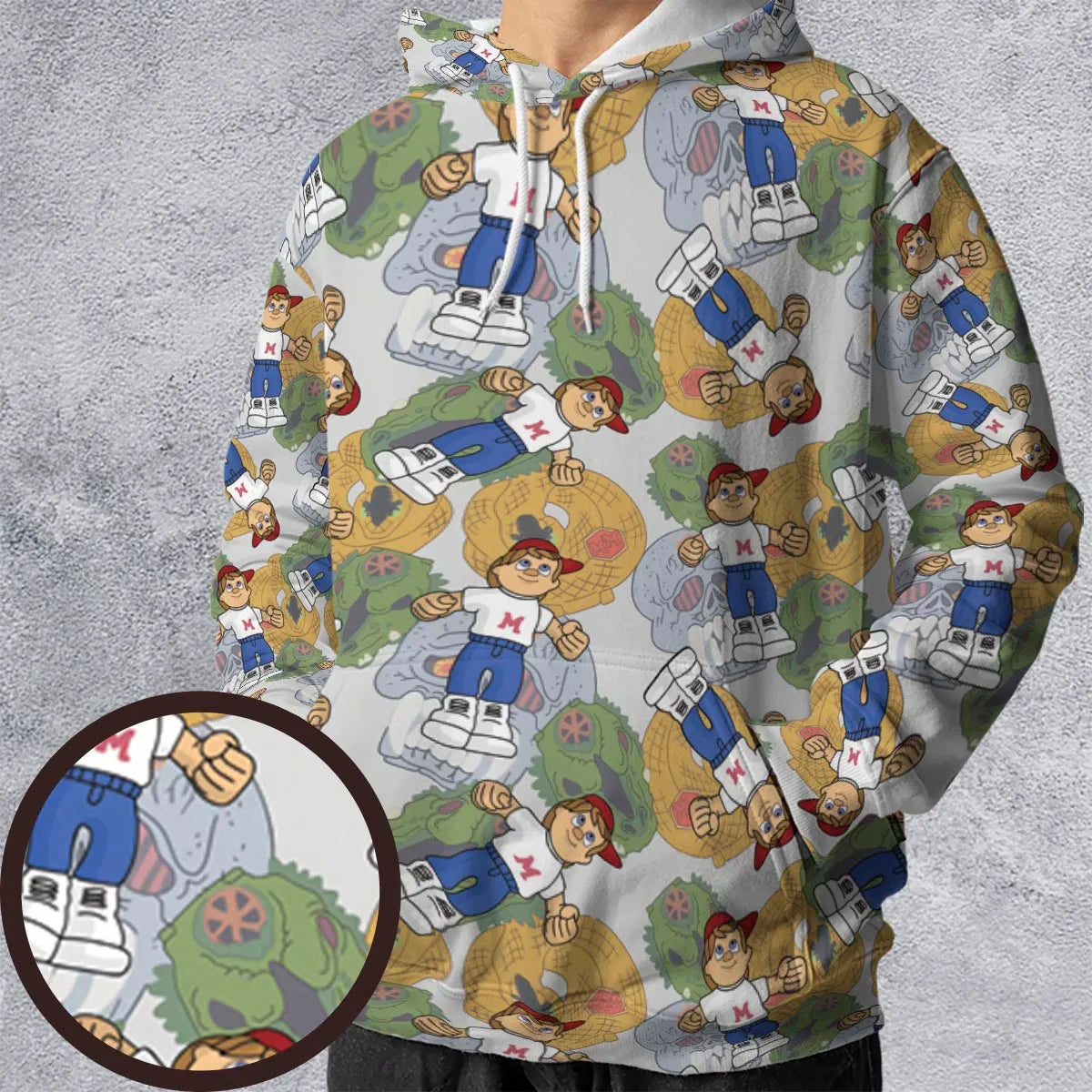 All-over Print Hoodie - 36SDNWVX