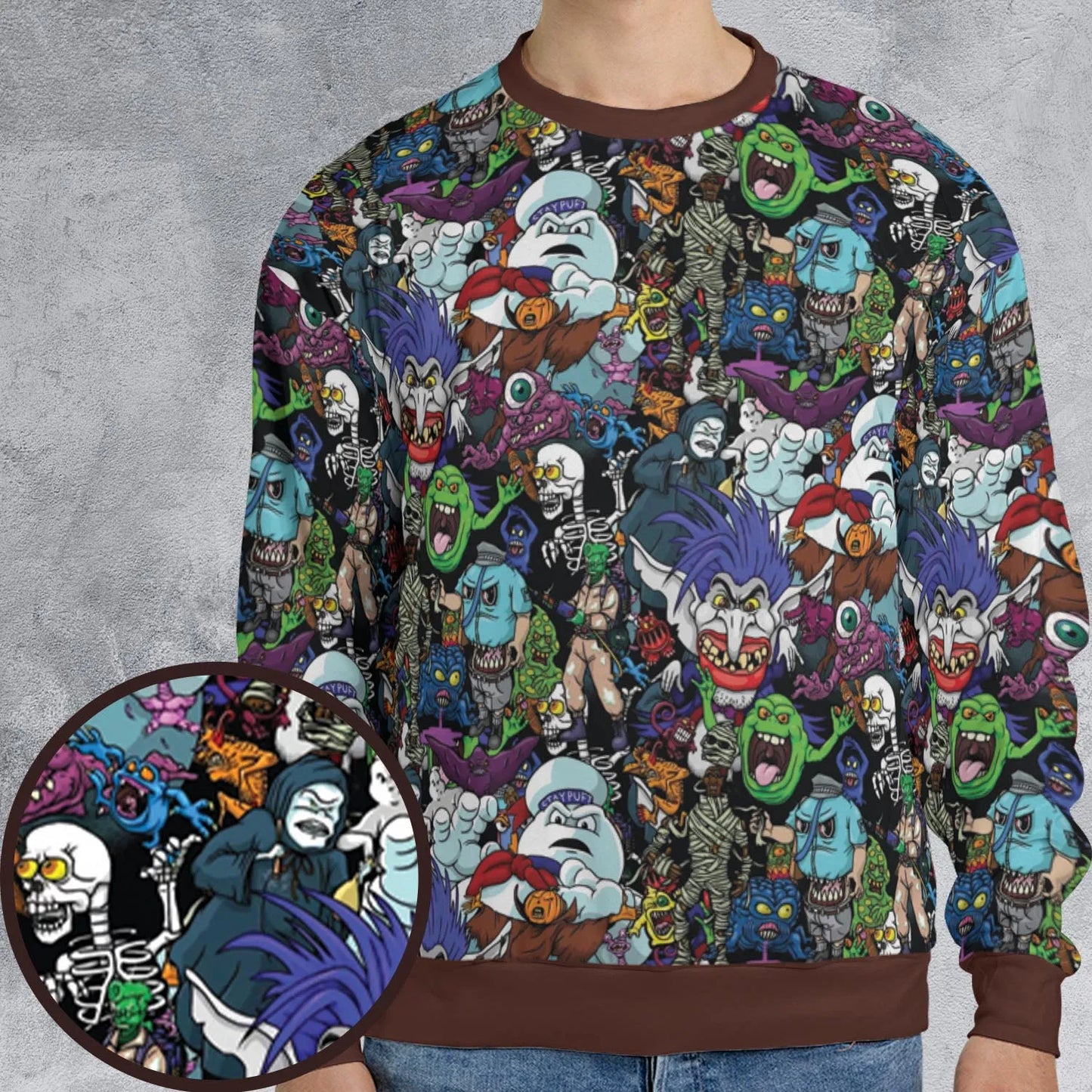 All-over Print Sweatshirt - AM7Y9CMY