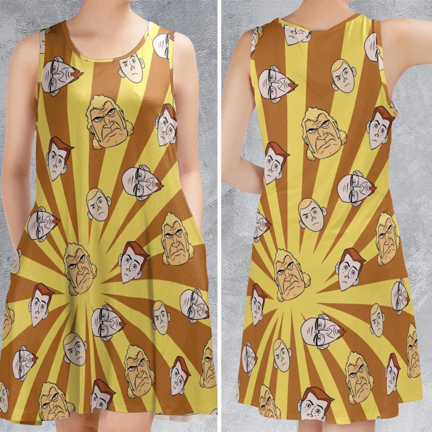 Sleeveless Dress - Z11PVSSZ