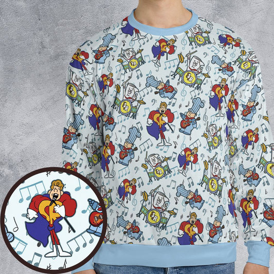 All-over Print Sweatshirt - 2JJDERPC -  - 1