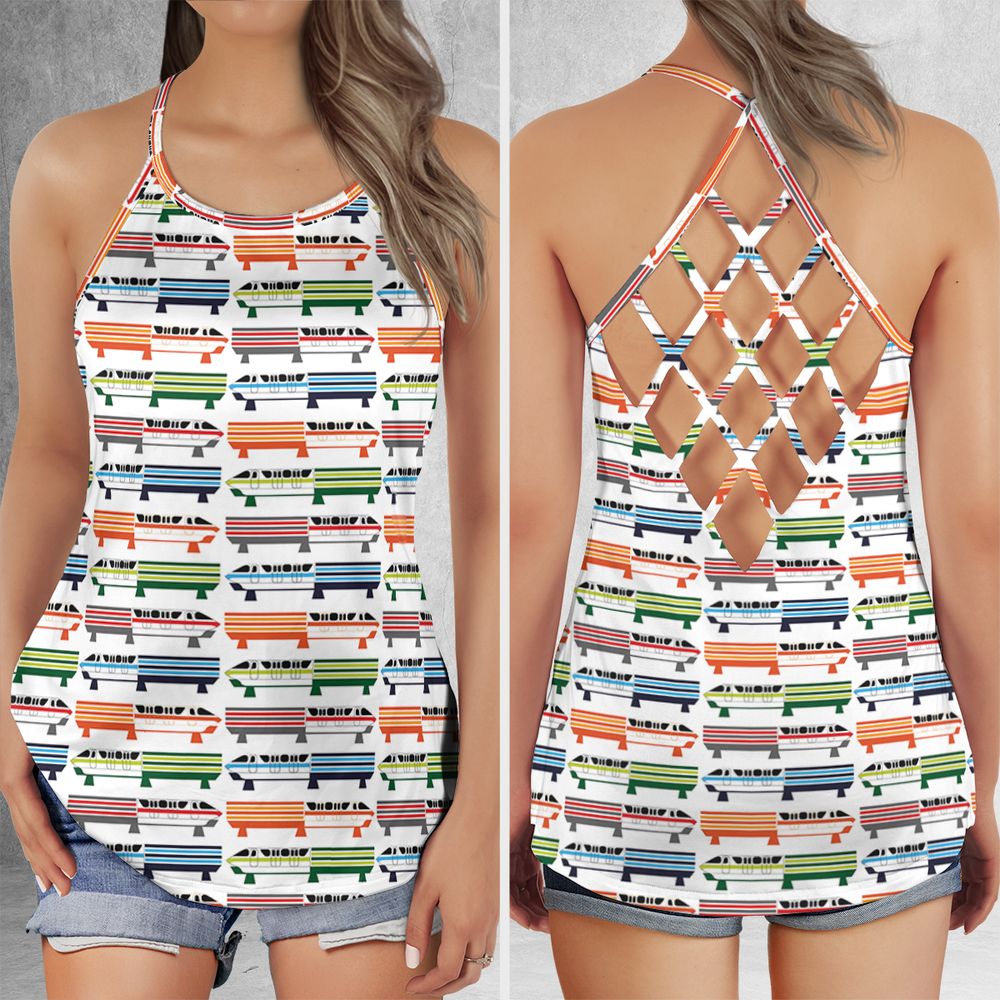Criss Cross Tank Top - BP3W2LWE -  - 1