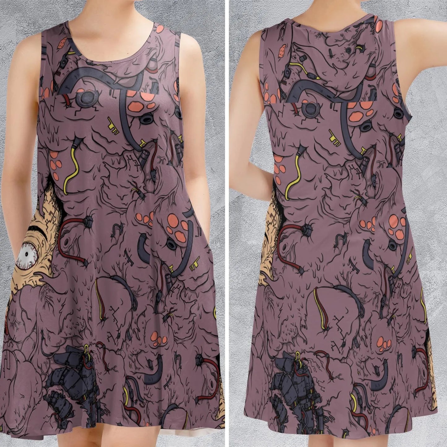 Sleeveless Dress - 7LGWF4KH