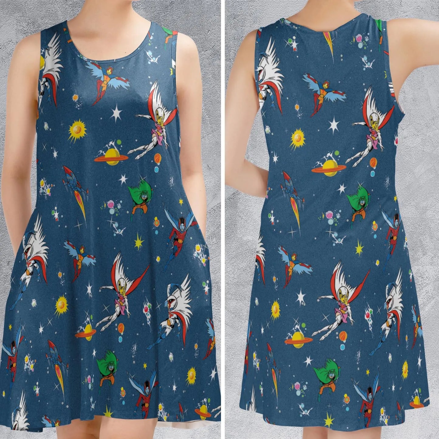 Sleeveless Dress - SJKRSZ29