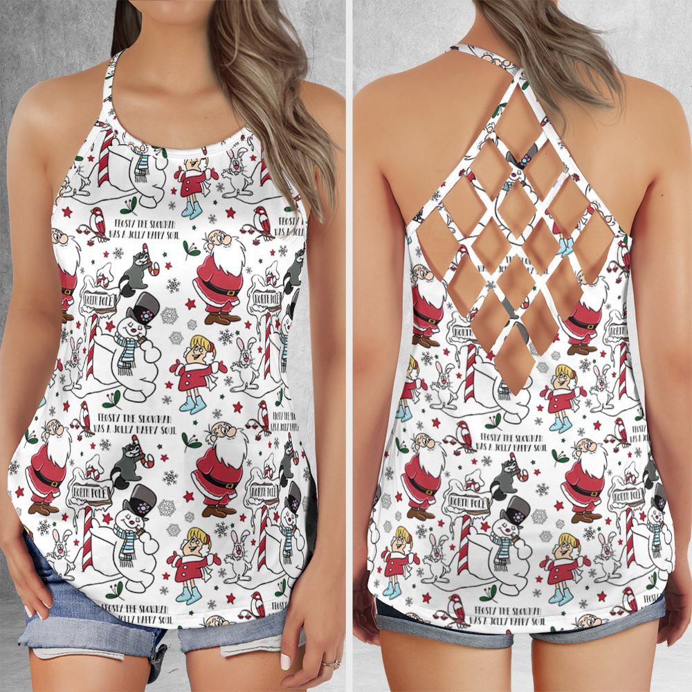 Criss Cross Tank Top - H8SDGG3N -  - 1