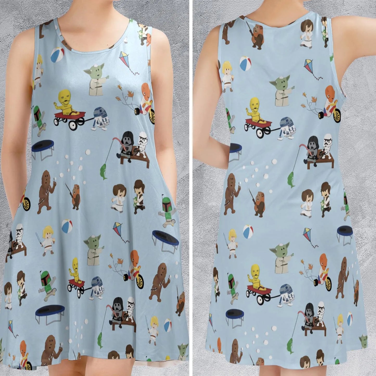 Sleeveless Dress - 5EB2RJ6J