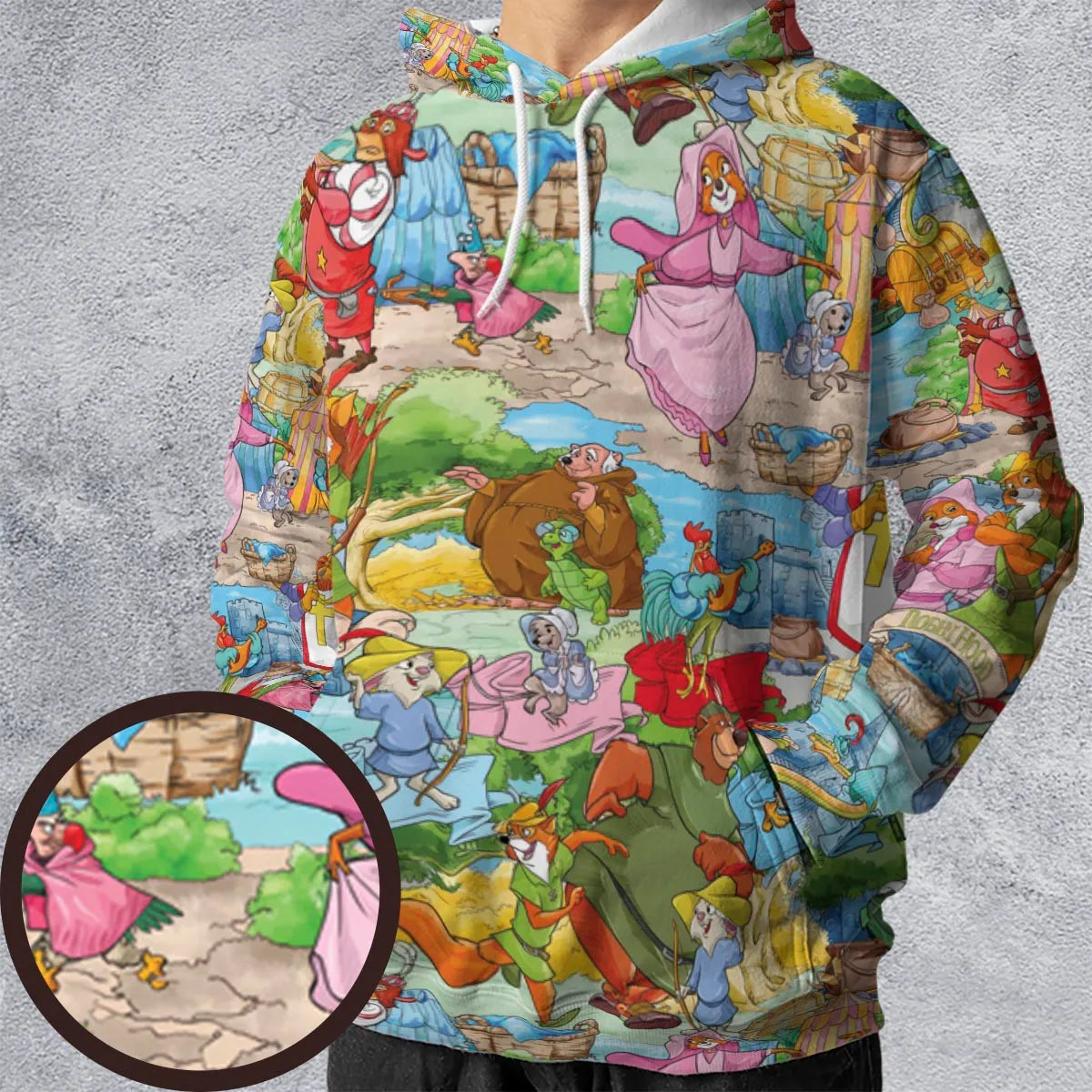All-over Print Hoodie - LUYDY37K